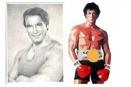 arnold schwarzenegger sylwester stallone